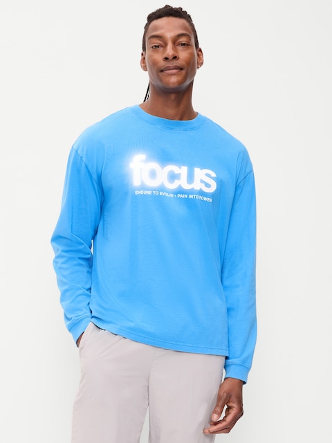 Lived-In Pro Long-Sleeve Graphic T-Shirt