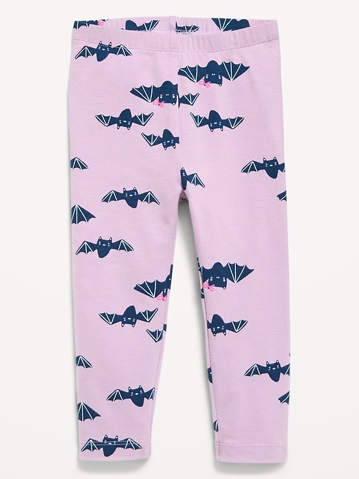 Image number 1 showing, Printed Full-Length Leggings for Toddler Girls