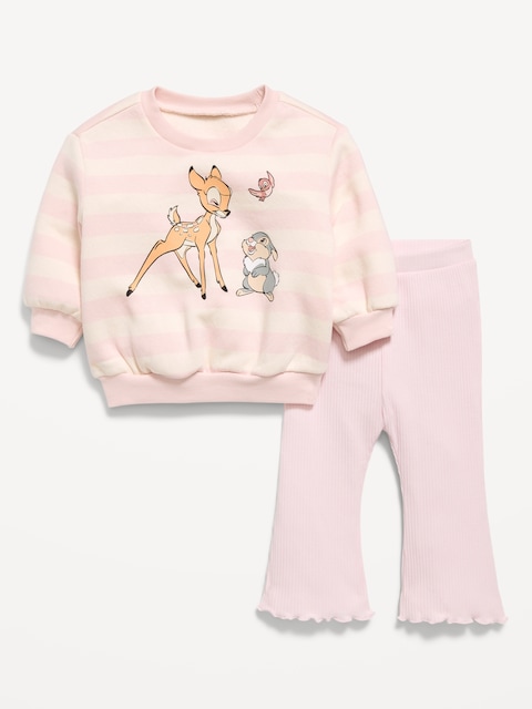 Disney© Bambi Graphic Sweatshirt and Legging Set for Baby