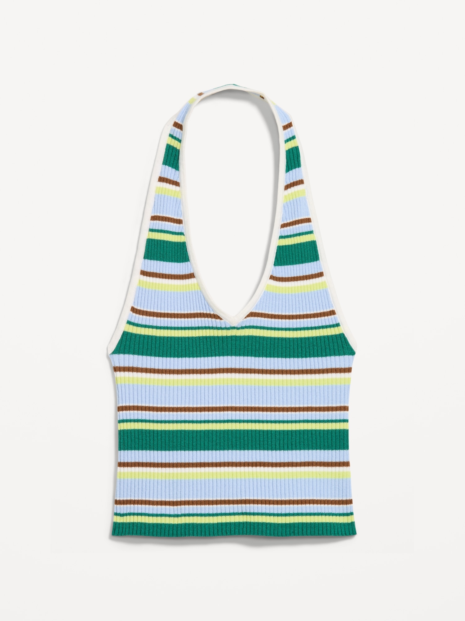 Ribbed Halter Top