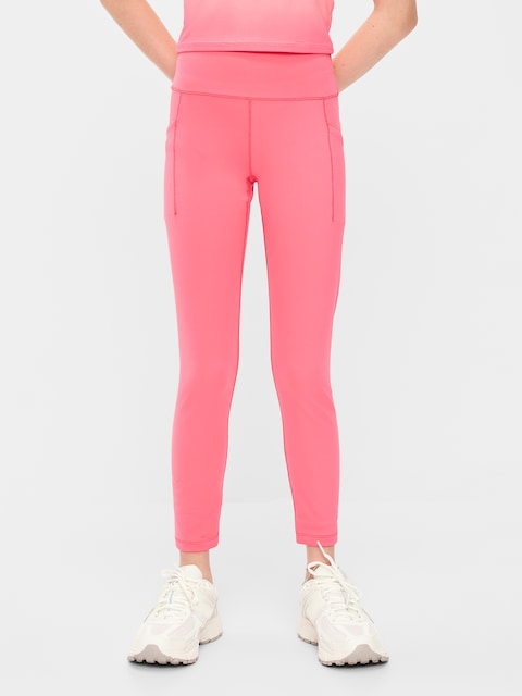 High-Waisted StudioSmooth 7/8 Leggings for Girls