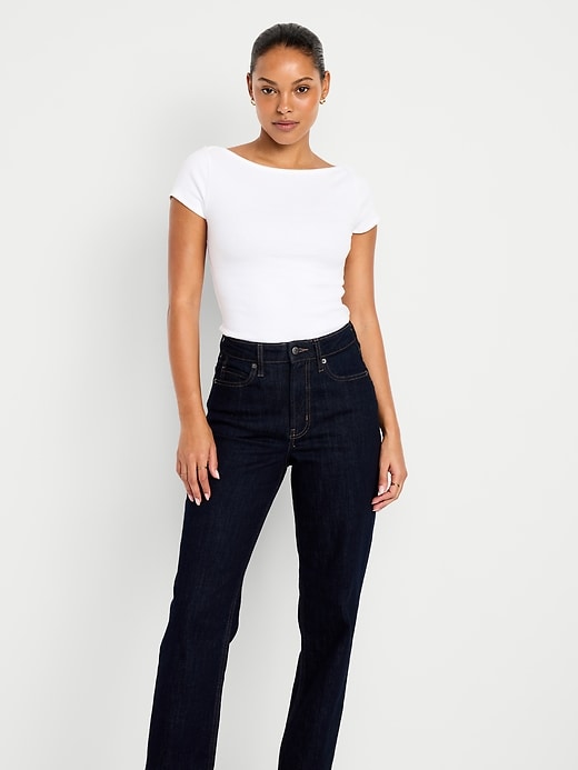 Image number 4 showing, Snug Boatneck T-Shirt