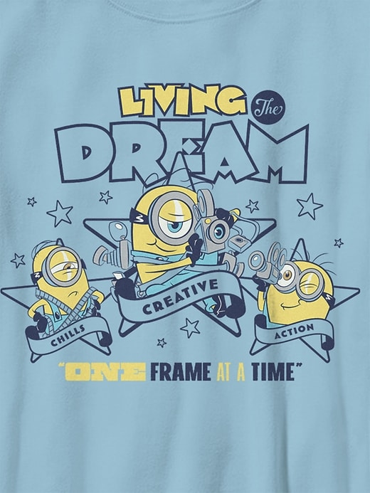 Image number 2 showing, Minions 3 Living The Dream Graphic T-Shirt for Kids