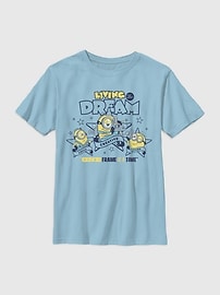 Image number 1 showing, Minions 3 Living The Dream Graphic T-Shirt for Kids