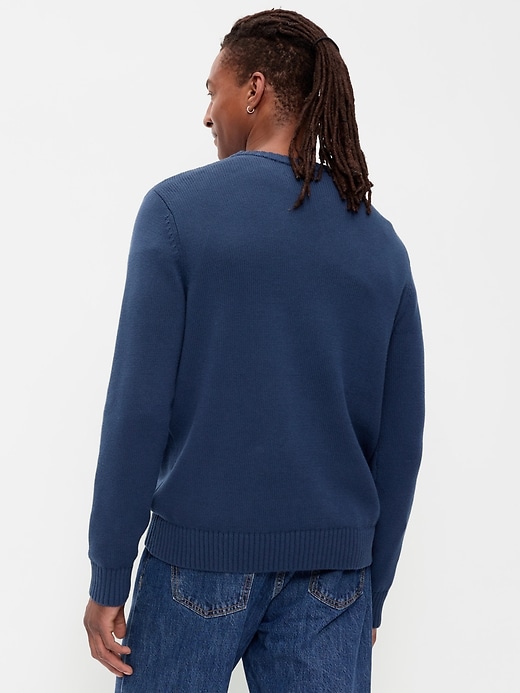 Image number 2 showing, Crew-Neck Flag Sweater