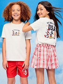 Image number 1 showing, Old Navy x Disney Mickey Mouse Gender-Neutral Graphic T-Shirt for Kids