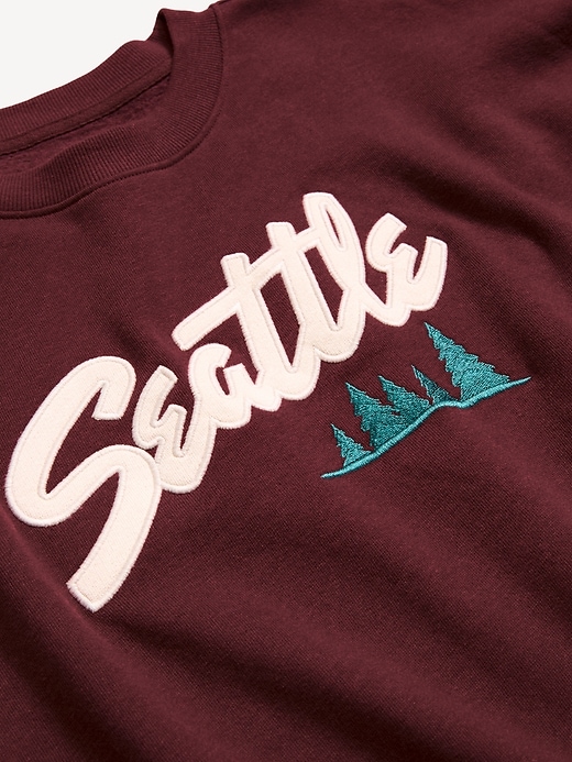 Image number 5 showing, SoComfy Oversized Crew-Neck Sweatshirt