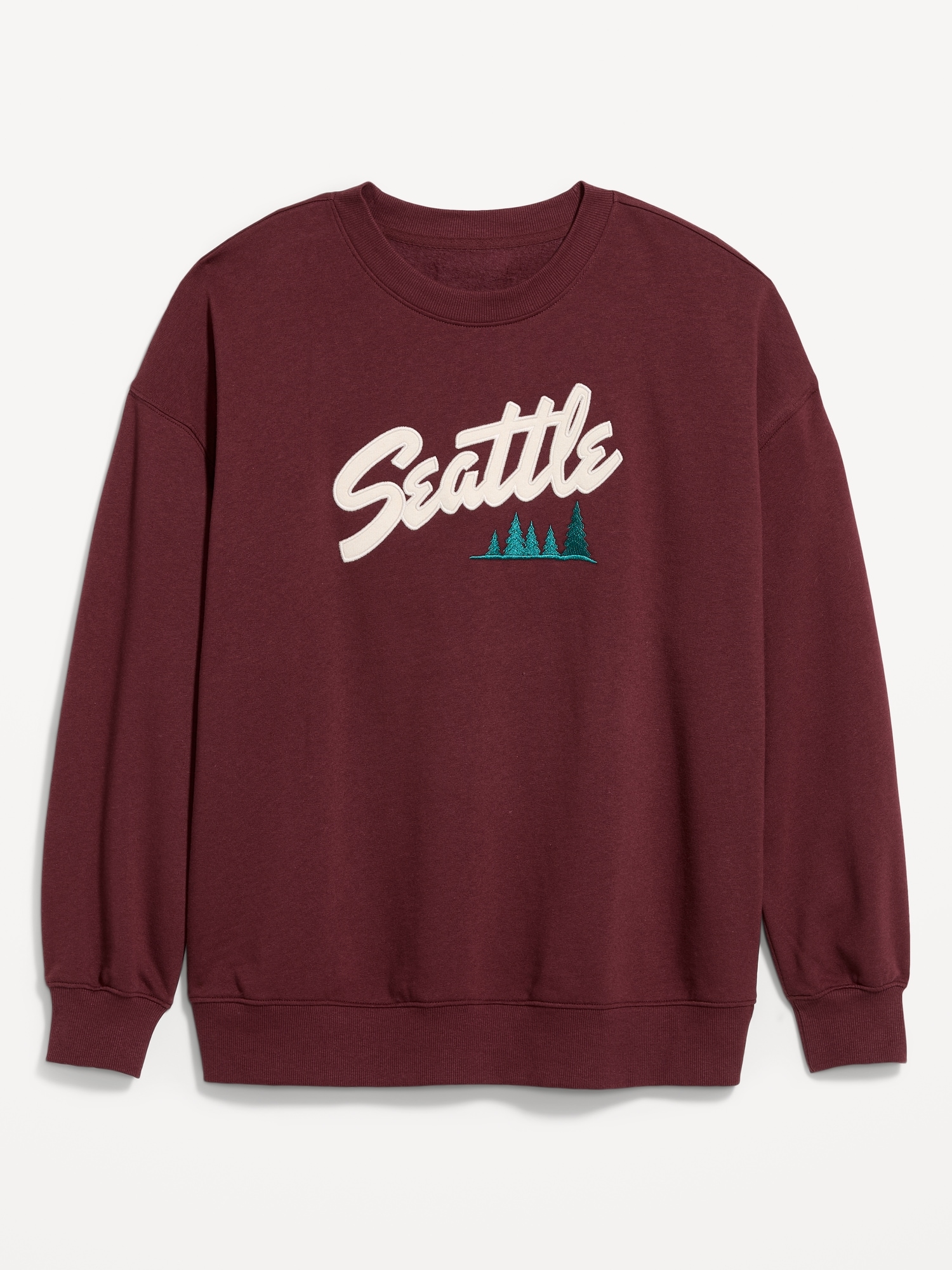 SoComfy Oversized Crew-Neck Sweatshirt