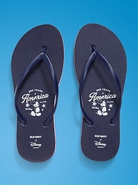 Image number 3 showing, Old Navy x Disney Mickey Mouse Flip-Flop Sandals for Women (Partially Plant-Based)