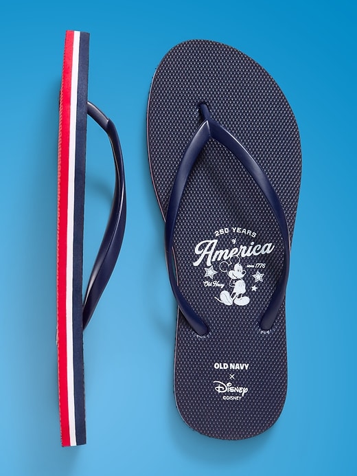 Image number 2 showing, Old Navy x Disney Mickey Mouse Flip-Flop Sandals for Women (Partially Plant-Based)