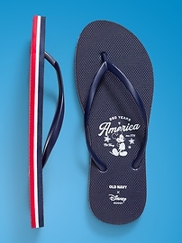 Image number 2 showing, Old Navy x Disney Mickey Mouse Flip-Flop Sandals for Women (Partially Plant-Based)
