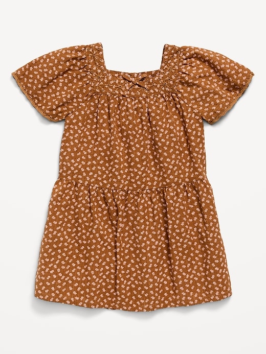 Image number 1 showing, Printed Short-Sleeve Dress for Toddler Girls