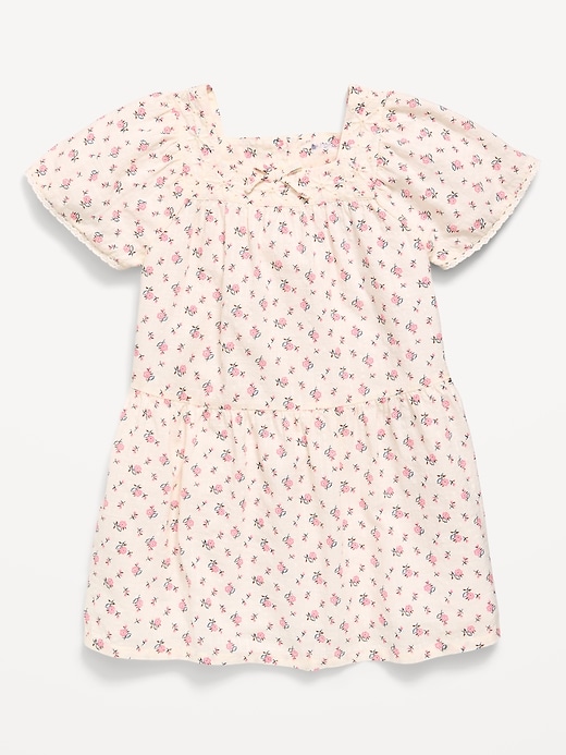 Image number 2 showing, Printed Short-Sleeve Dress for Toddler Girls