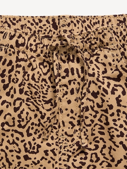 Image number 5 showing, Pull-On Super Baggy Wide-Leg Twill Pants for Girls