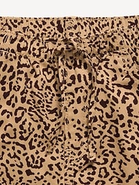 Image number 5 showing, Pull-On Super Baggy Wide-Leg Twill Pants for Girls