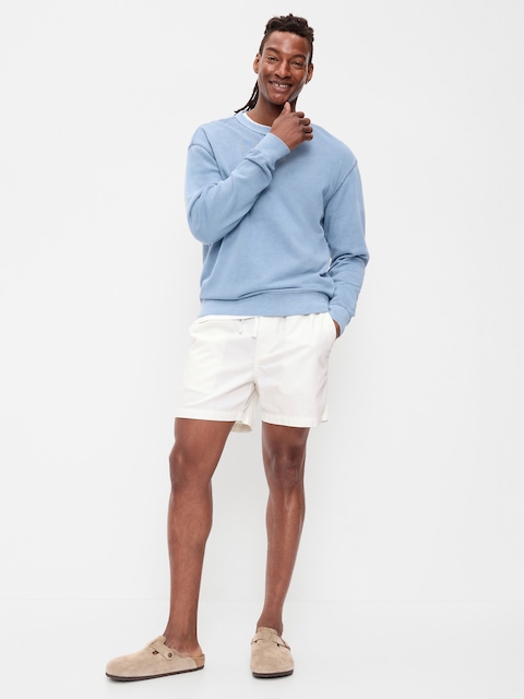 Twill Jogger Shorts -- 5-inch inseam