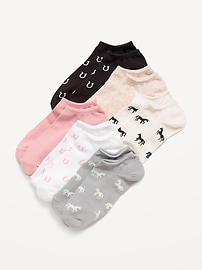Image number 1 showing, Ankle Socks 6-Pack for Women