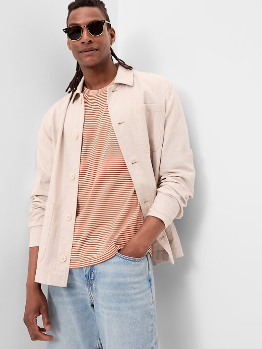 Image number 3 showing, Crew-Neck Striped T-Shirt
