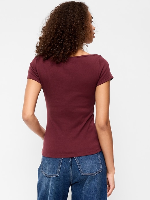 Image number 2 showing, Snug Boatneck T-Shirt
