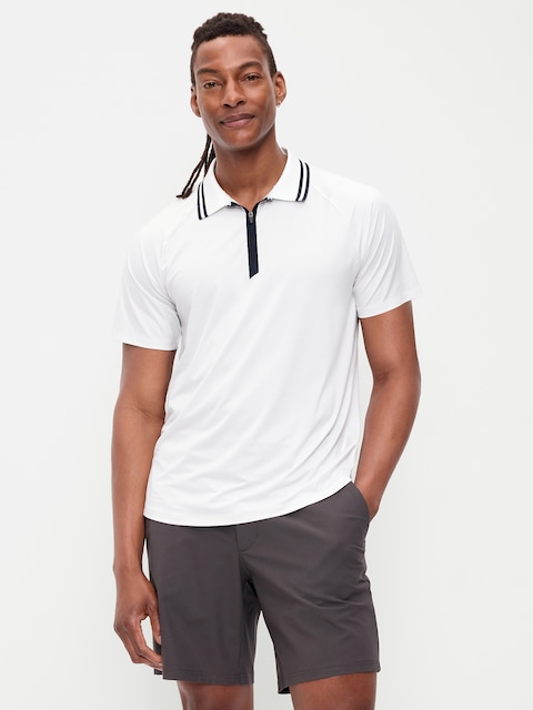 Modern Tech Zip Polo