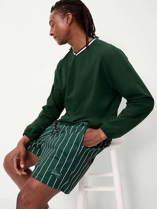 Image number 3 showing, V-Neck Pullover Windbreaker