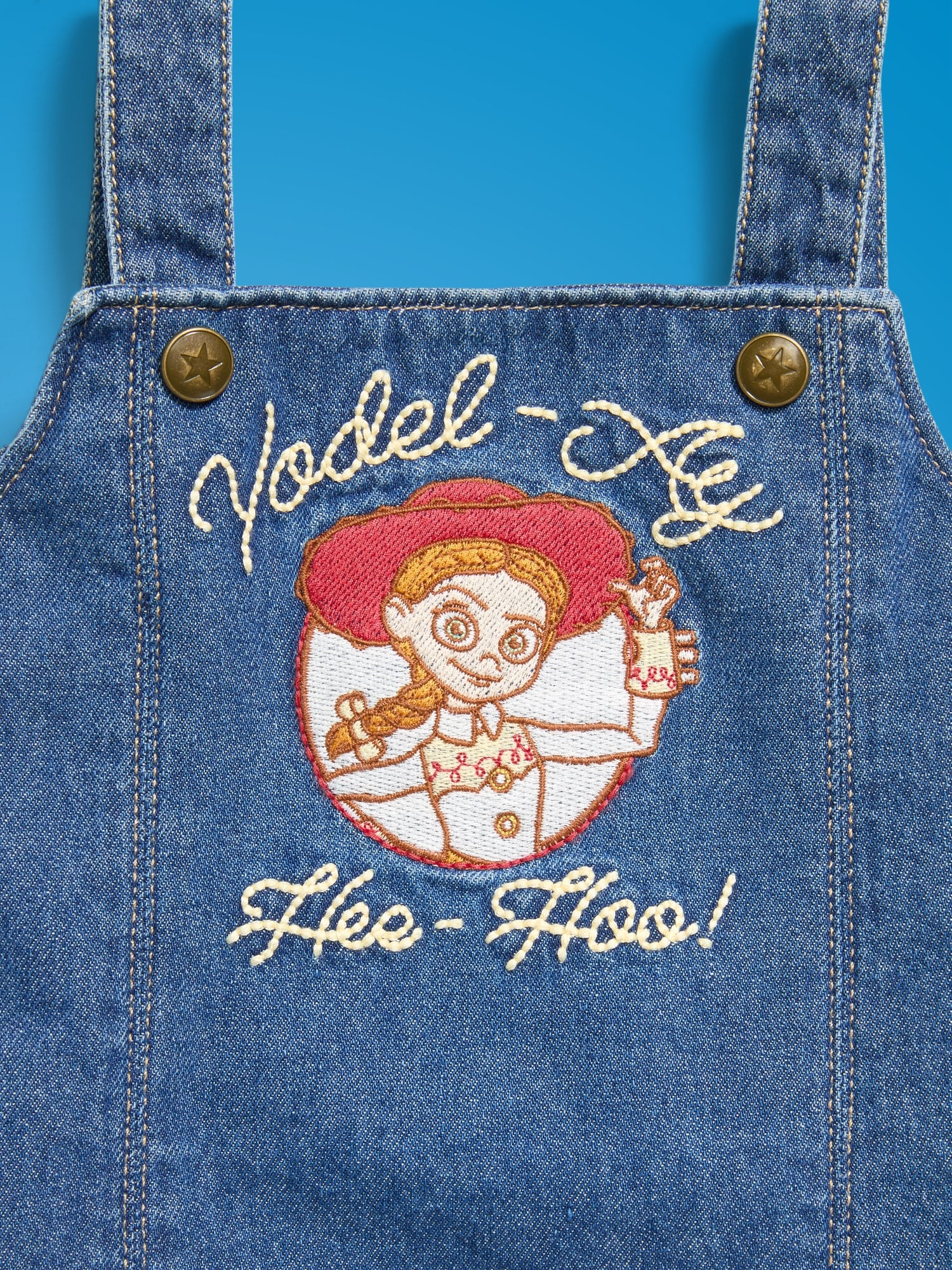 Old Navy x Pixar Toy Story Western Denim Dress for Toddler Girls