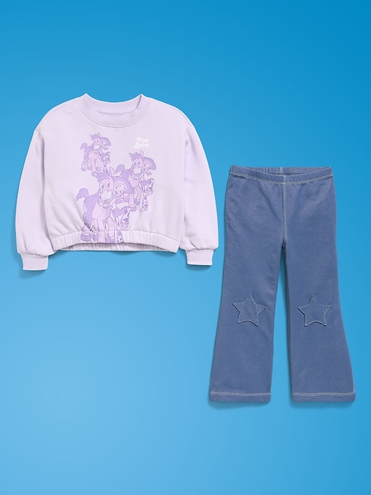 Image number 4 showing, Old Navy x Pixar Toy Story Sweatshirt and Flare Leggings Set for Toddler Girls