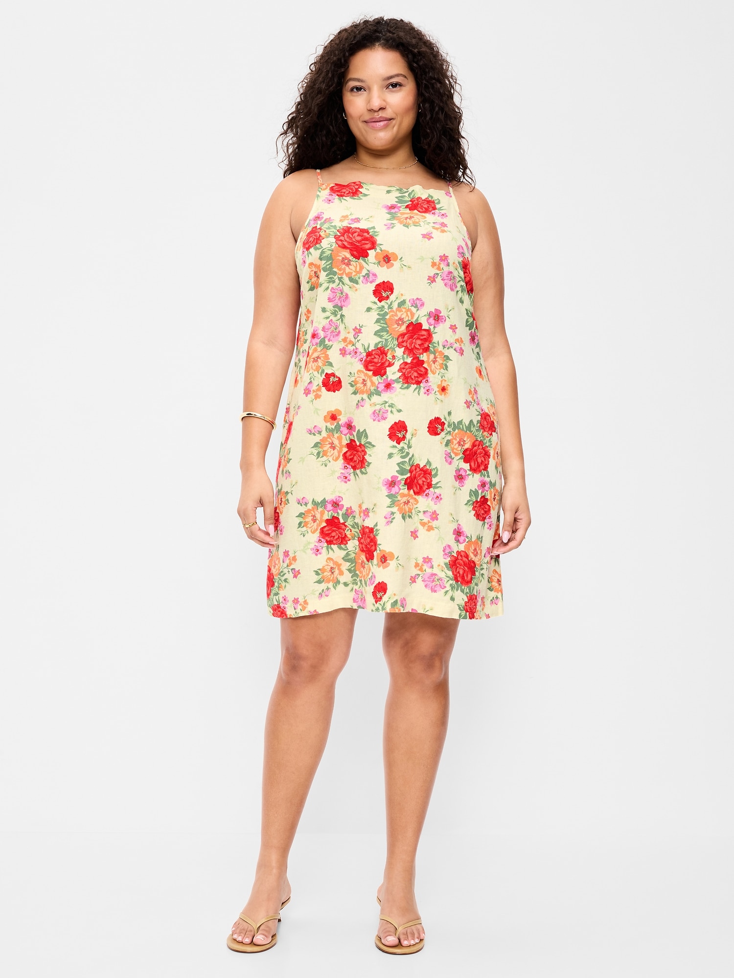 Sleeveless Mini Shift Dress