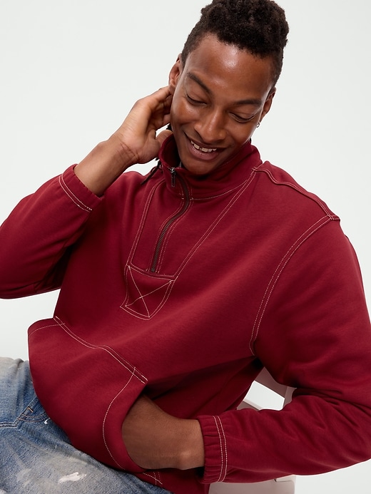 Image number 3 showing, Rotation Quarter Zip