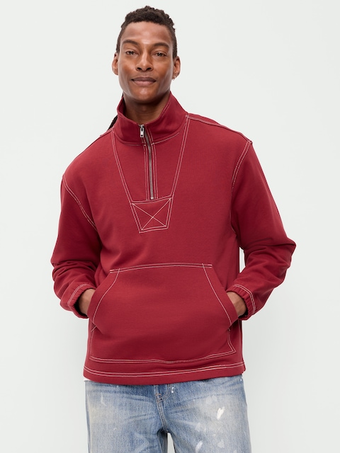 Fleece Anorak Quarter Zip