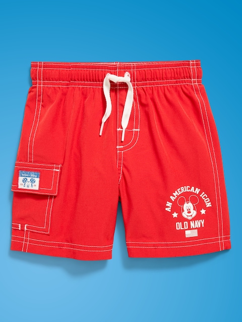 Old Navy x Disney Mickey Mouse Swim Trunks for Toddler Boys
