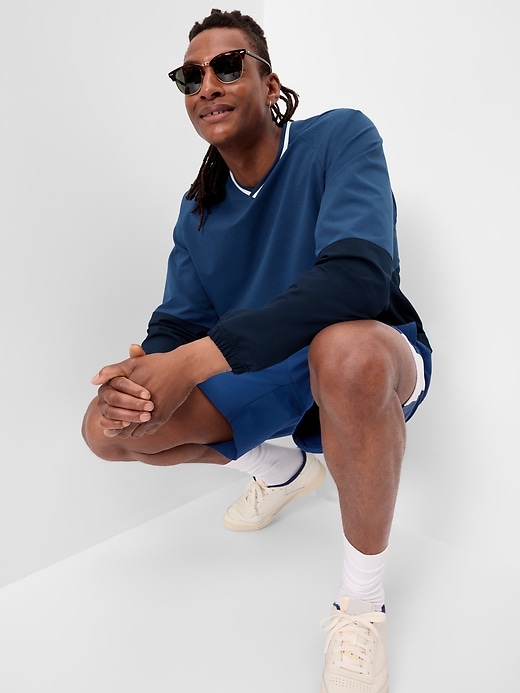 Image number 3 showing, V-Neck Pullover Windbreaker