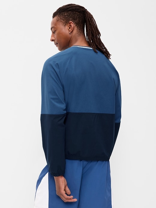 Image number 2 showing, V-Neck Pullover Windbreaker