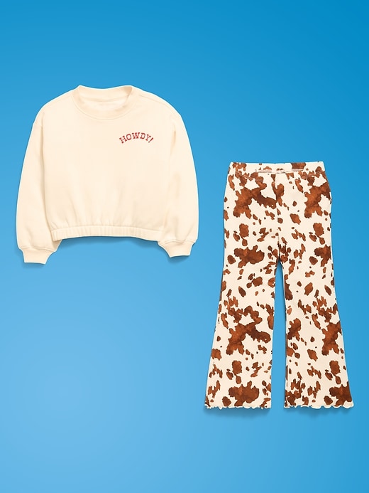 Image number 4 showing, Old Navy x Pixar Toy Story Sweatshirt and Flare Leggings Set for Toddler Girls