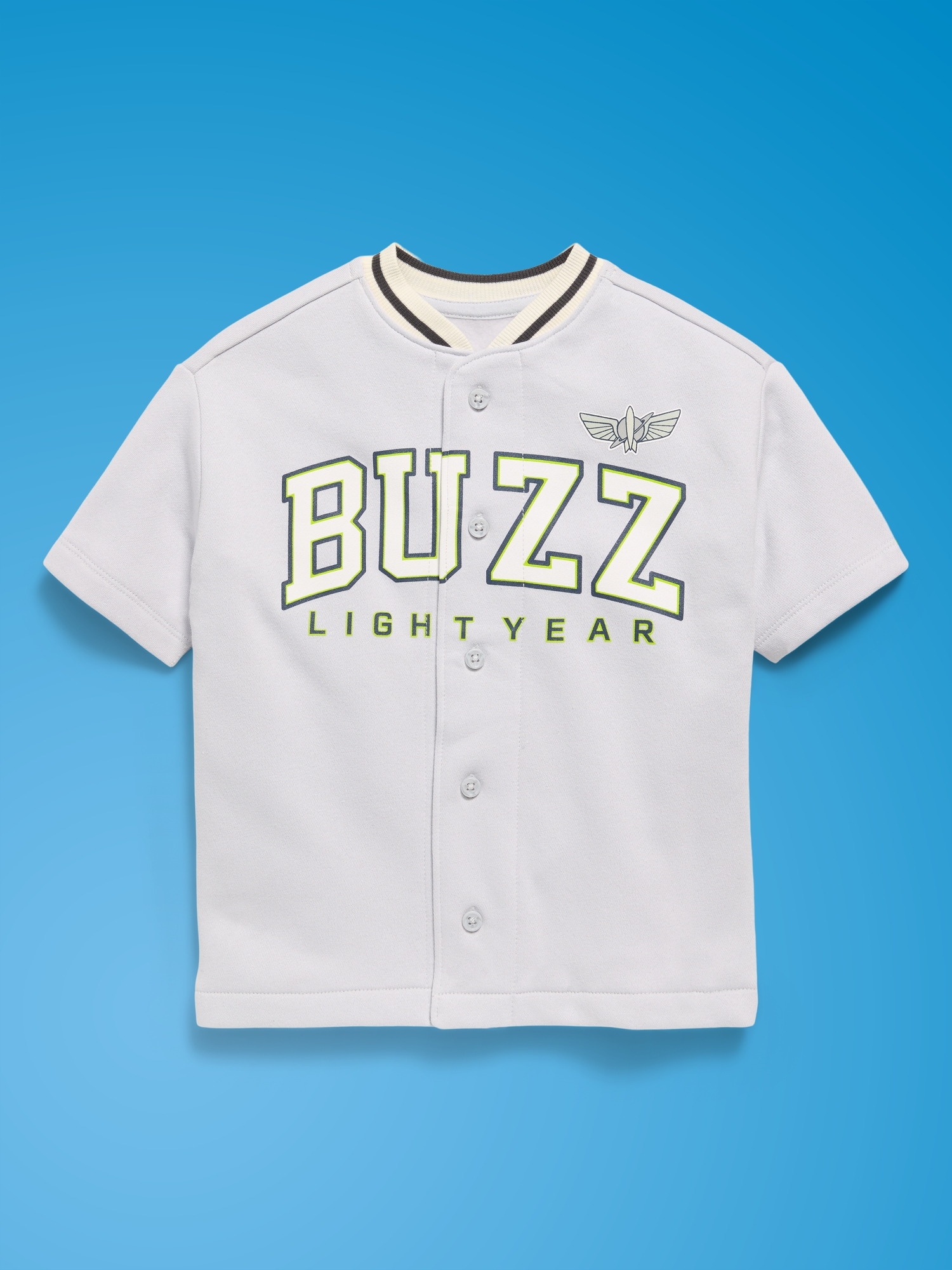 Old Navy x Pixar Toy Story Oversized Baseball Jersey Sweatshirt for Toddler Boys
