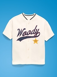 Image number 3 showing, Old Navy x Pixar Toy Story Oversized Baseball Jersey Sweatshirt for Toddler Boys