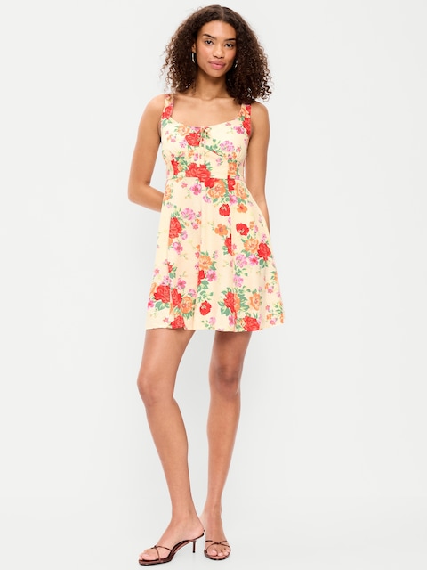 Fit & Flare Cami Mini Dress
