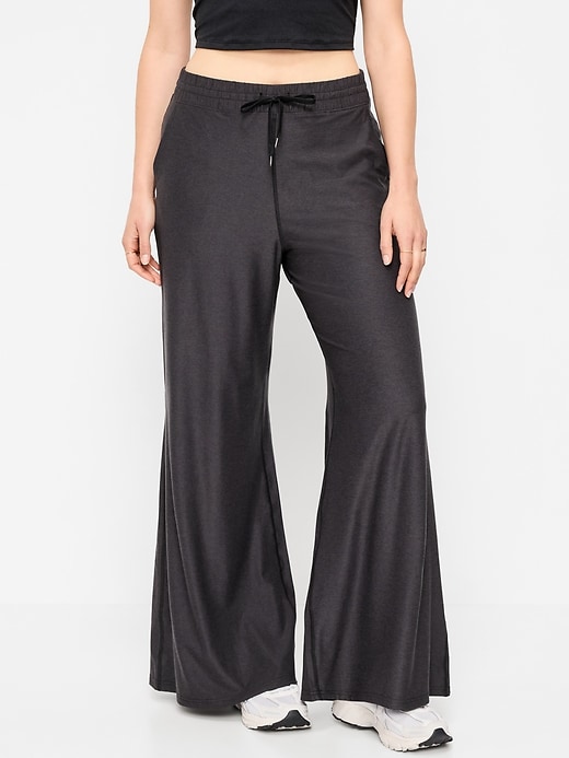 Image number 4 showing, High-Waisted CloudMotion Wide-Leg Pants