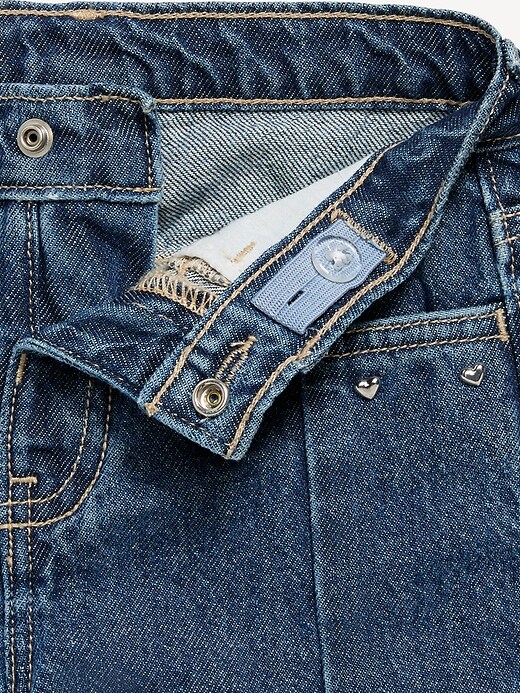 Image number 4 showing, Super Baggy Wide-Leg Jeans for Toddler Girls