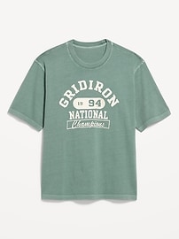 Image number 1 showing, Loose Heavyweight Graphic T-Shirt