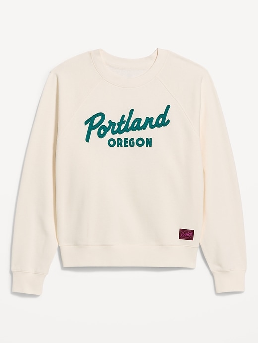 Image number 4 showing, Oversized Raglan Sweatshirt