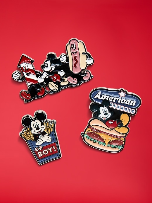 Image number 1 showing, Old Navy x Disney Enamel Pin Set