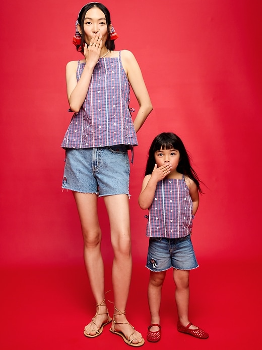 Image number 4 showing, Old Navy x Disney Mickey Mouse Sleeveless Side-Tie Top for Girls