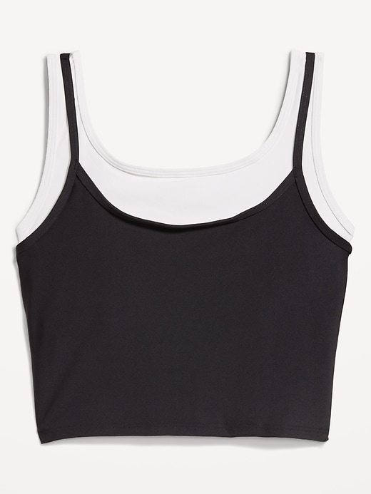 Image number 2 showing, PowerSoft Layered Longline Bra