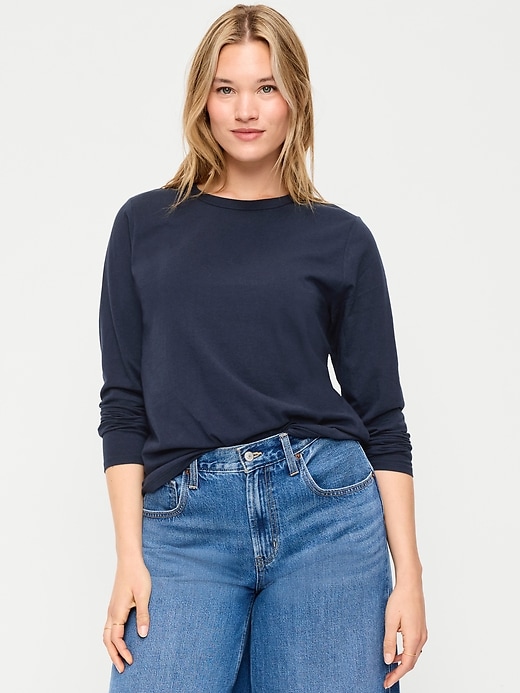 Image number 5 showing, EveryWear Long-Sleeve T-Shirt