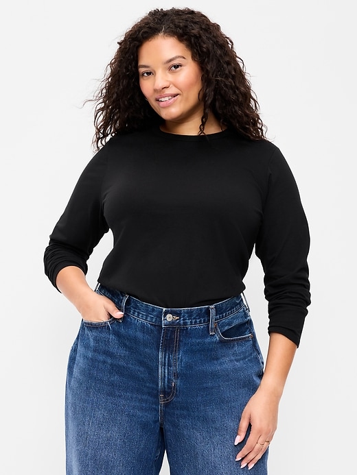 Image number 5 showing, EveryWear Long-Sleeve T-Shirt