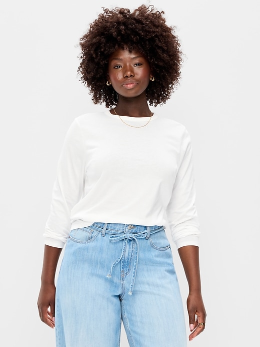 Image number 5 showing, EveryWear Long-Sleeve T-Shirt
