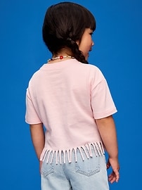 Image number 2 showing, Old Navy x Pixar Toy Story Graphic Fringed-Hem T-Shirt for Toddler Girls