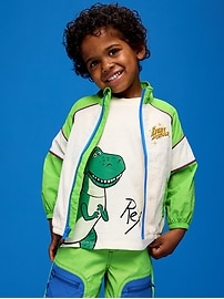 Image number 1 showing, Old Navy x Pixar Toy Story Full-Zip Windbreaker for Toddler Boys