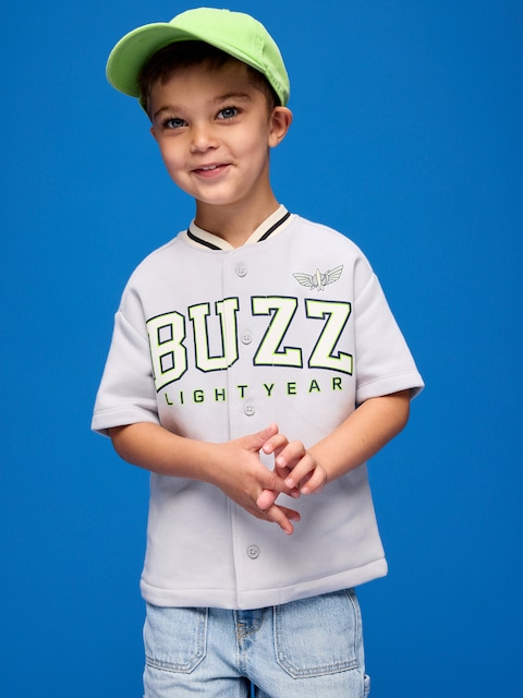 Old Navy x Pixar Toy Story Oversized Baseball Jersey Sweatshirt for Toddler Boys